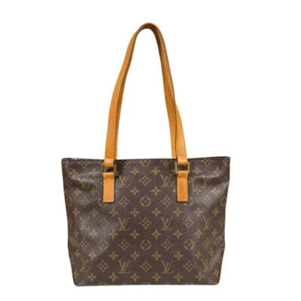 Louis Vuitton Cabas Piano Monogram Tote Bag Canvas Brown